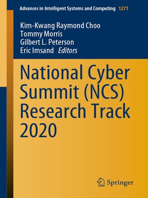 cover image of National Cyber Summit (NCS) Research Track 2020